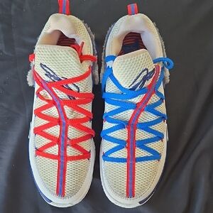 Nike Lebron Tune Squad Red and Blue Lace Sneakers